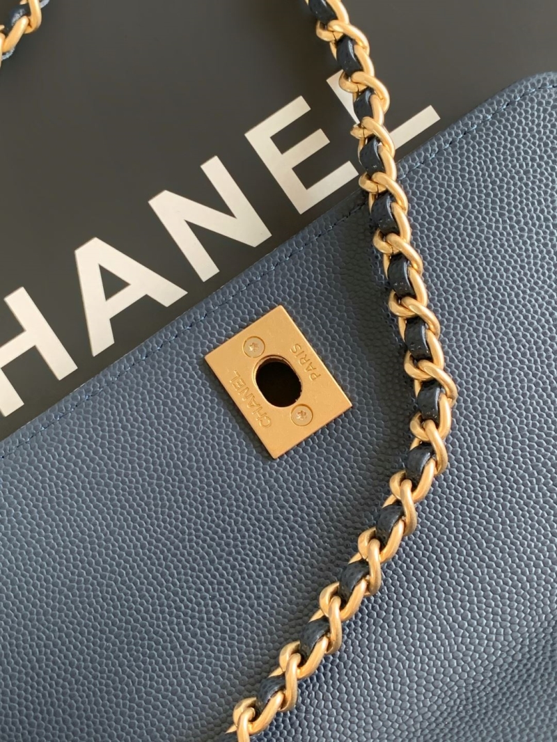 Ch**el top handle bags
